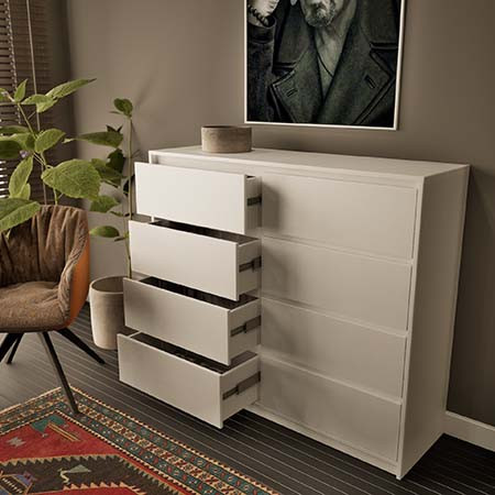 دراور 8 کشو تمام ام دی اف مدل D-02