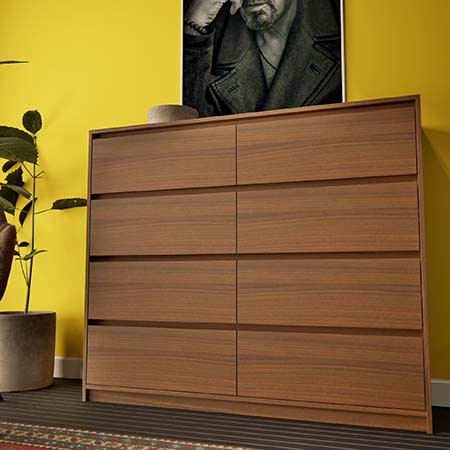 دراور 8 کشو تمام ام دی اف مدل D-02