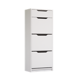 جاکفشی داشبوردی کشودار سه درب پایه سنگی Najaret ظرفیت ۱۲ جفت کفش MDF نئوپان با گارانتی