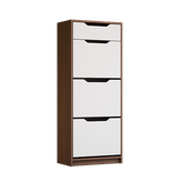 جاکفشی داشبوردی کشودار سه درب پایه سنگی Najaret ظرفیت ۱۲ جفت کفش MDF نئوپان با گارانتی