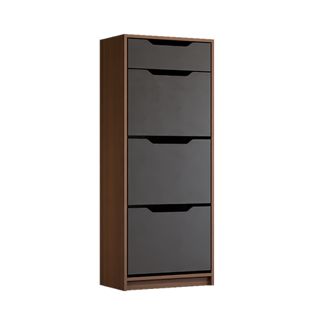 جاکفشی داشبوردی کشودار سه درب پایه سنگی Najaret ظرفیت ۱۲ جفت کفش MDF نئوپان با گارانتی