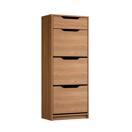 جاکفشی داشبوردی کشودار سه درب پایه سنگی Najaret ظرفیت ۱۲ جفت کفش MDF نئوپان با گارانتی