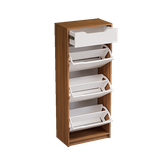 جاکفشی داشبوردی کشودار سه درب پایه سنگی Najaret ظرفیت ۱۲ جفت کفش MDF نئوپان با گارانتی