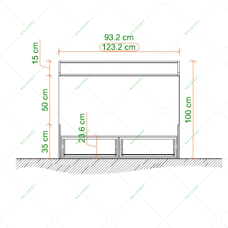 تخت خواب مدل B-124