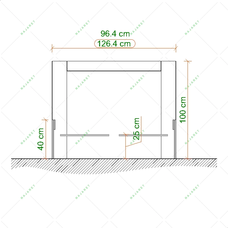تخت خواب مدل B-121