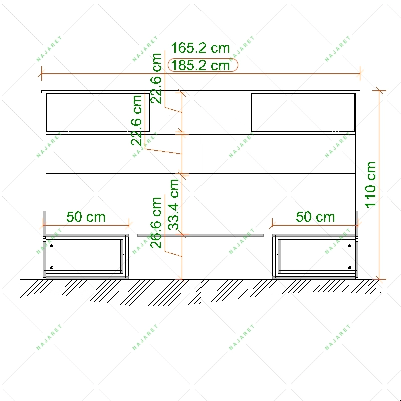 تخت خواب مدل B-120